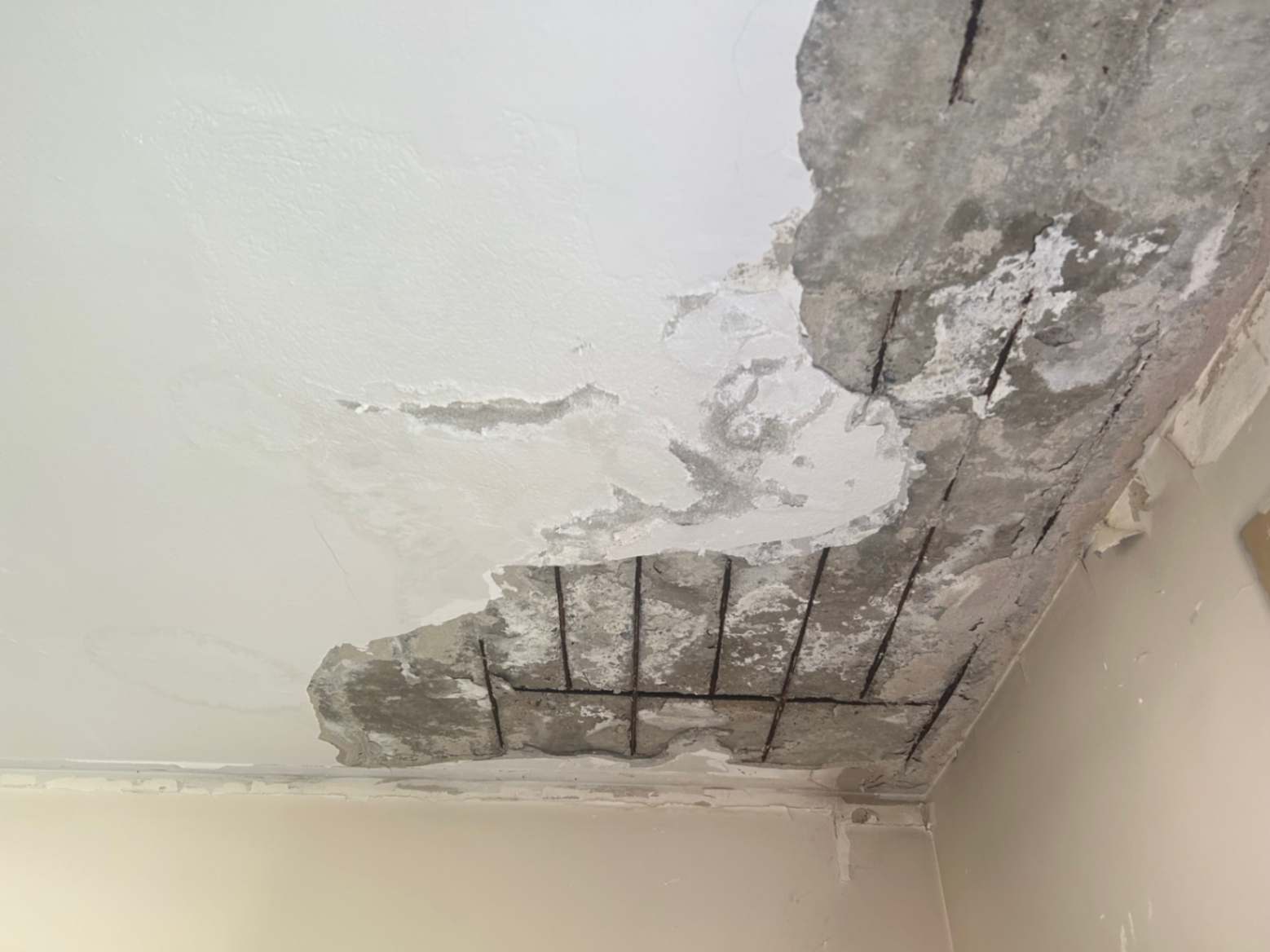 Ολική Ανακαίνιση 3 - Οροφή πριν